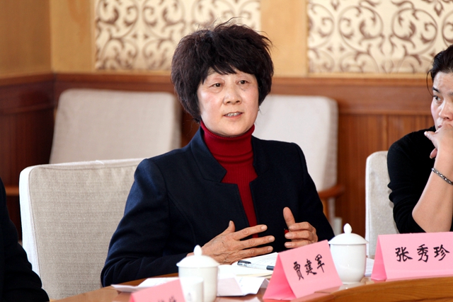 市人大代表张秀珍发言