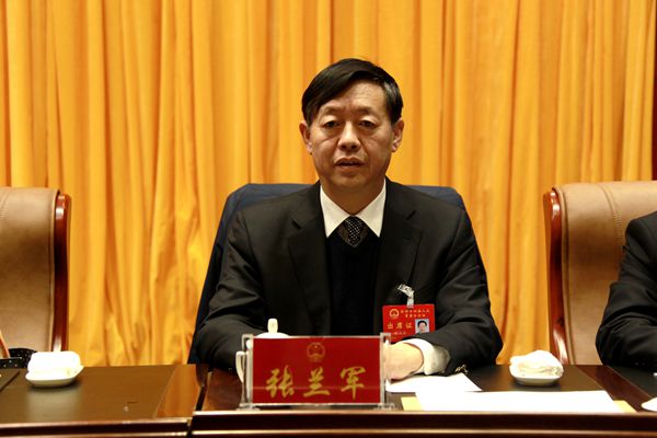 市人大常委会秘书长张兰军参加会议